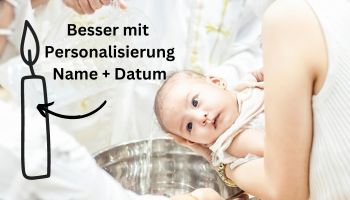 online personalisierte Taufkerze kaufen